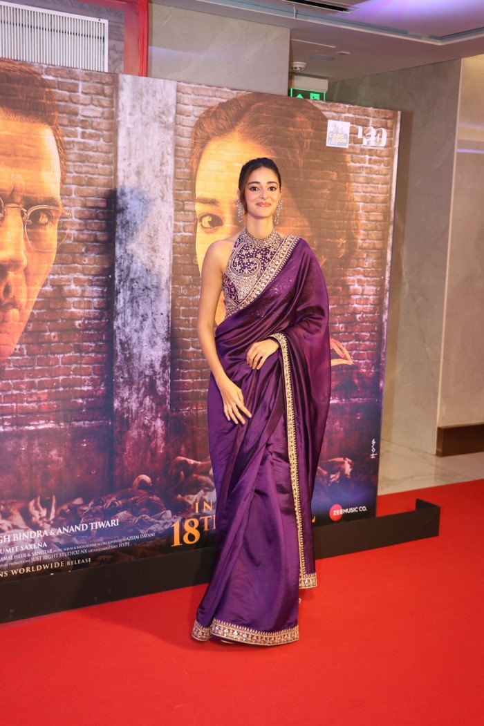 Ananya Panday graced at the premiere of Kesari Chapter 2