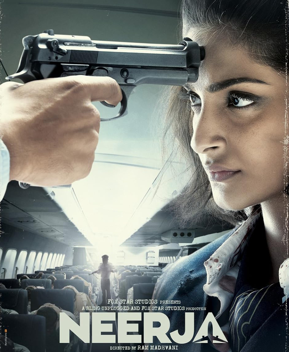 Neerja (2016) – Streaming on Disney+ Hotstar, it tells the inspiring story of Neerja Bhanot, who sacrificed her life to save passengers during the hijacking of Pan Am Flight 73, becoming a symbol of selfless heroism.