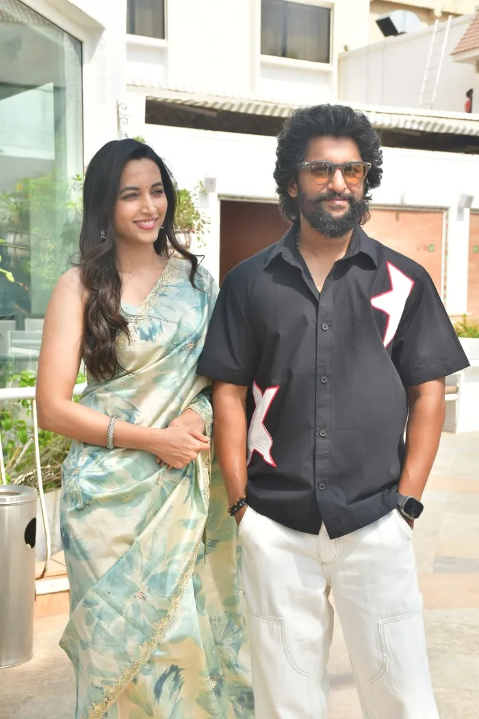 Nani and Srinidhi Shetty Attends Hit- 3 Promotions in Mumbai