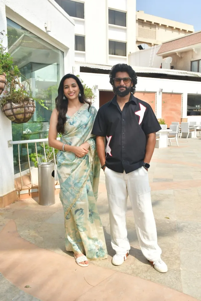 Nani and Srinidhi Shetty Attends Hit- 3 Promotions in Mumbai