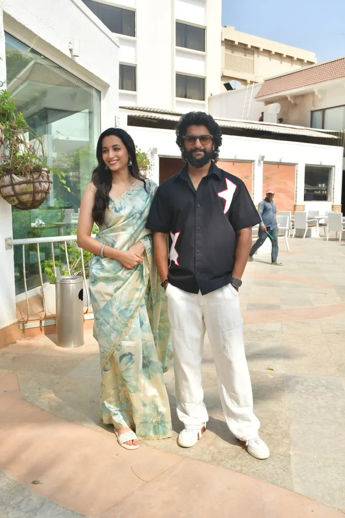 Nani and Srinidhi Shetty Attends Hit- 3 Promotions in Mumbai