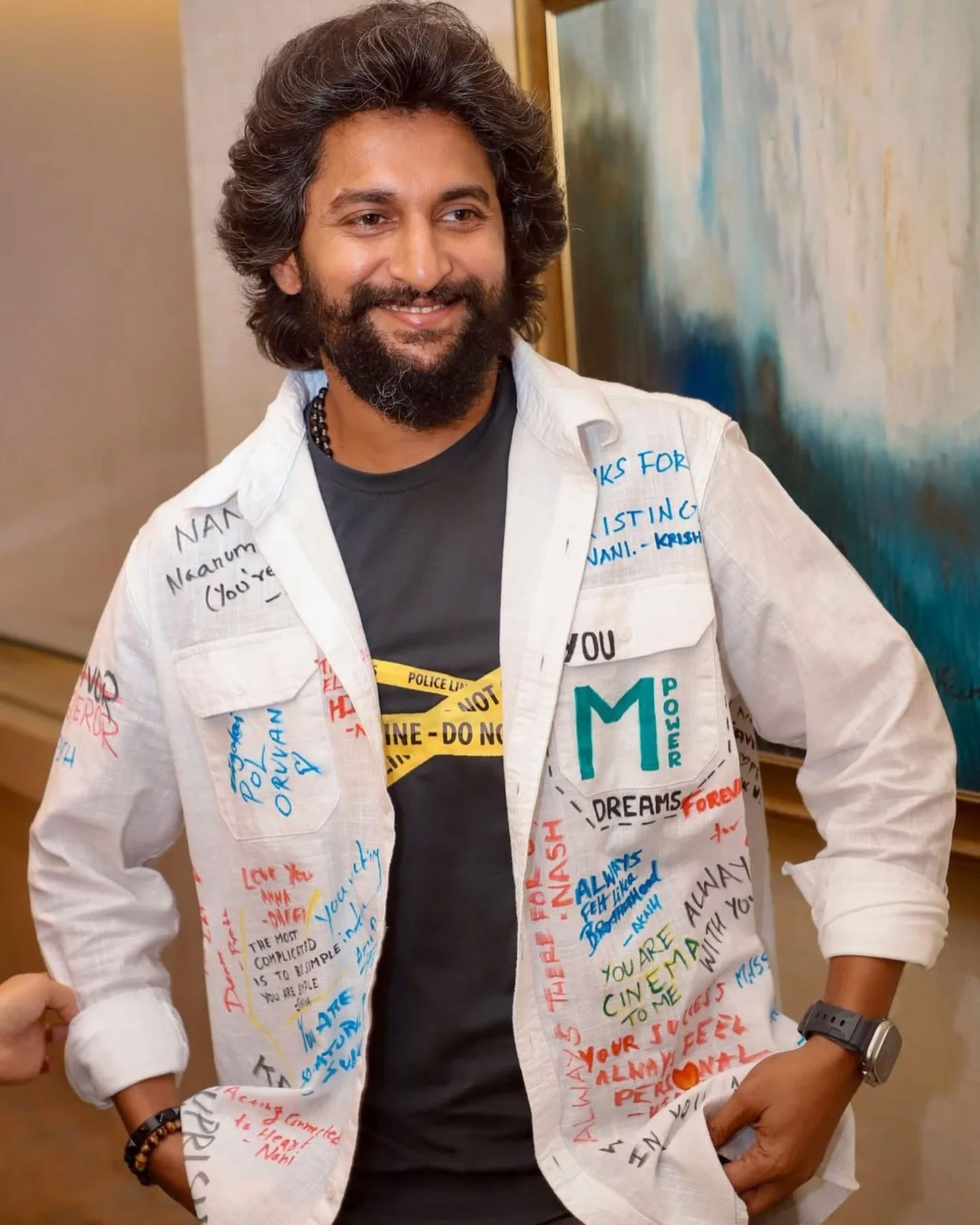 Natural Star Nani Receives Special Gift From Tamil Nadu Fans During HIT 3 Promotions