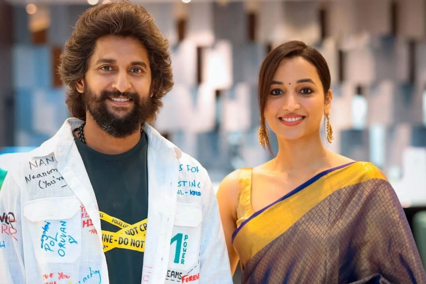 Natural Star Nani Receives Special Gift From Tamil Nadu Fans During HIT 3 Promotions