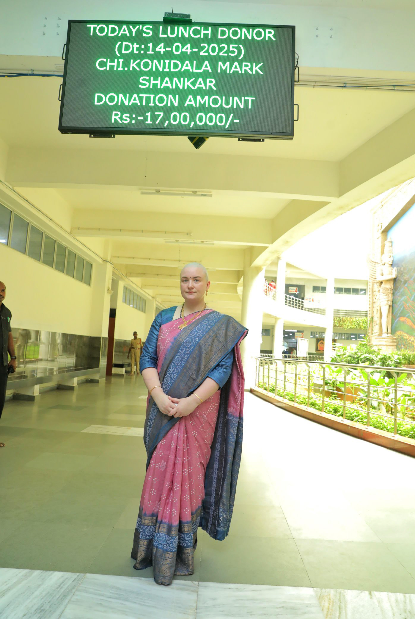 Pawan Kalyan's Wife Anna donated Rs 17 lakhs for Annadanam at Tirumala