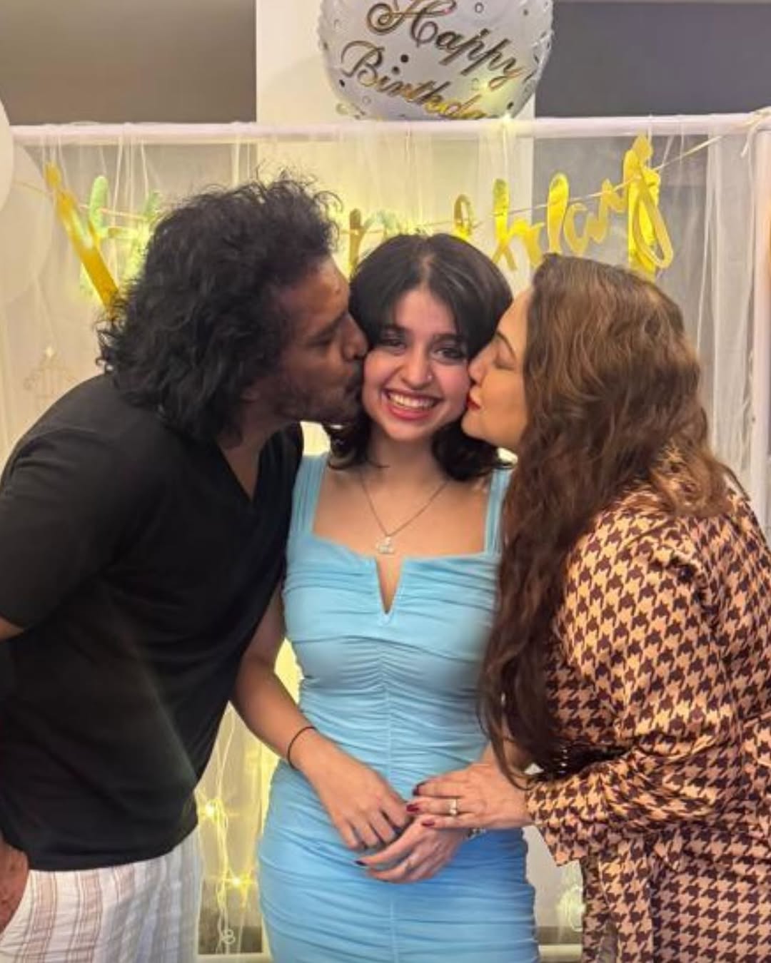 Priyanka Upendra & Upendra Celebrate Daughter Aishwarya’s Birthday with a Simple Gathering