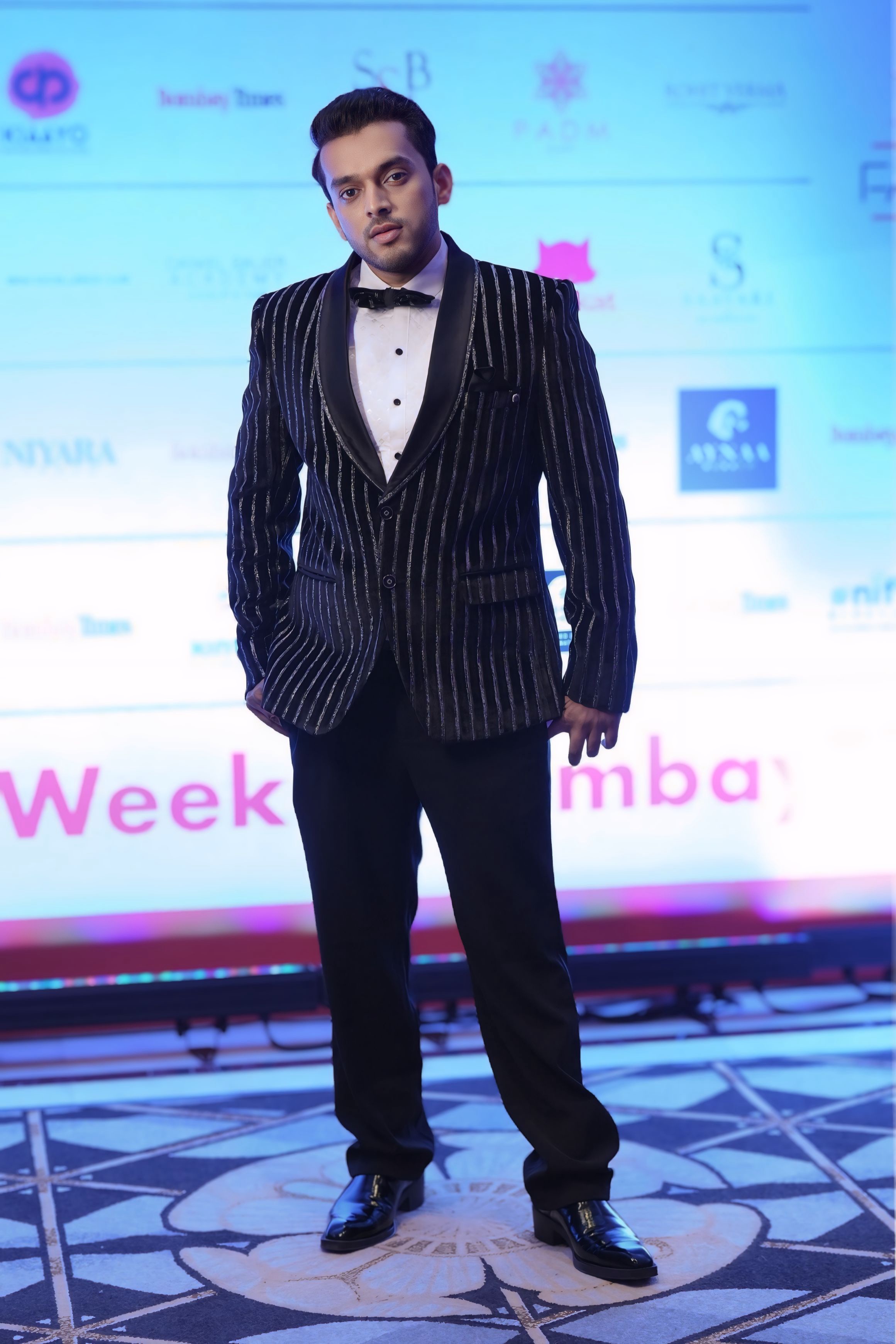 Shailesh Ramugade, the striking doppelgänger of Bollywood icon Salman Khan, has set the fashion world ablaze at the Bombay Times Fashion Week.