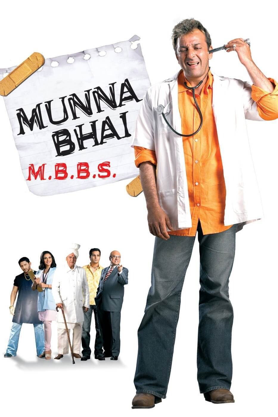 Sanjay Dutt’s portrayal of Munna in Munna Bhai M.B.B.S. remains one of the most iconic characters in Indian cinema. As the lovable goon with a golden heart who enrolls in a medical college to fulfill his father’s dream, Dutt brought a perfect blend of humor, emotion, and charm to the role.