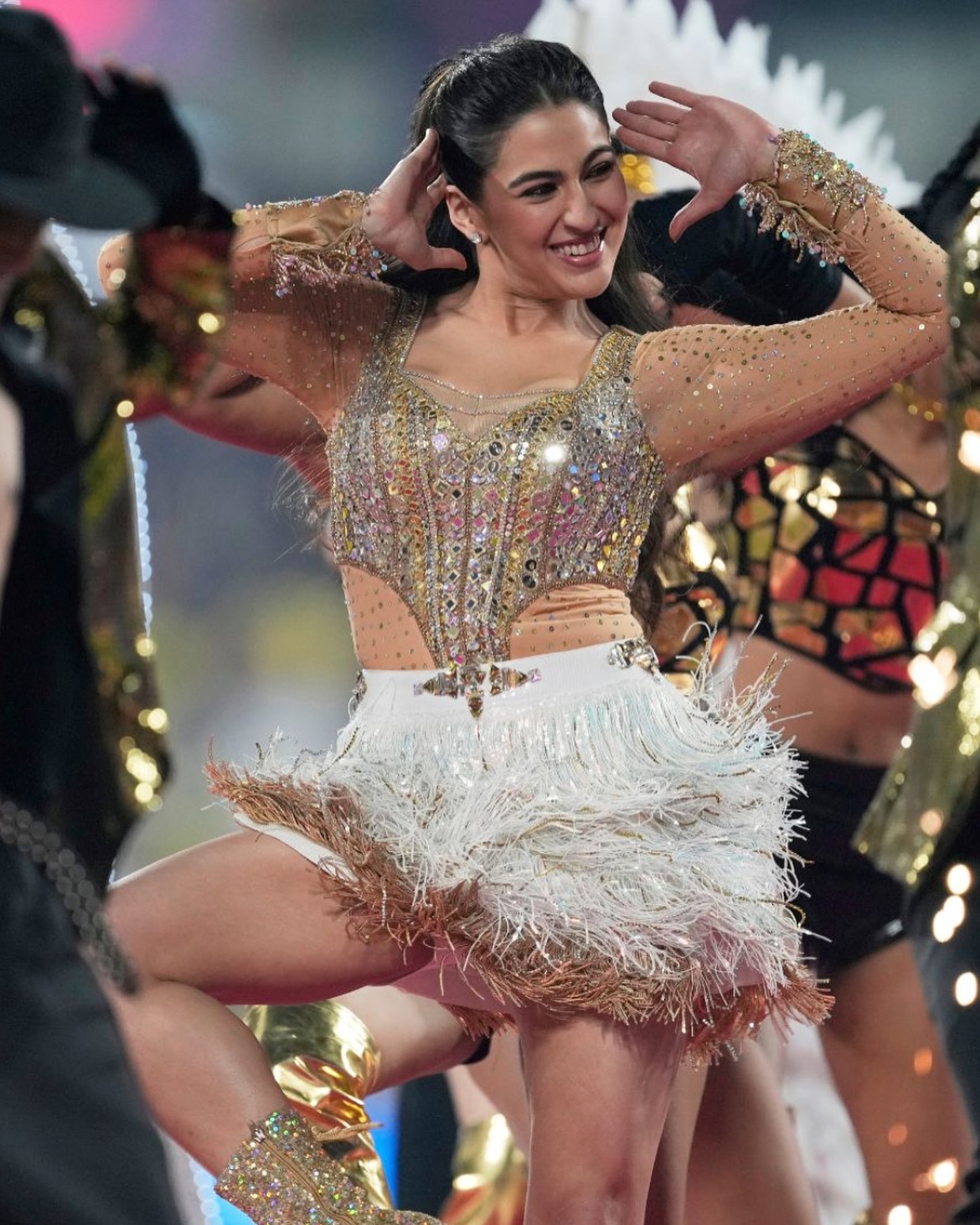 Sara Ali Khan Sets IPL 2025 Stage Ablaze With Her Spectacular Moves