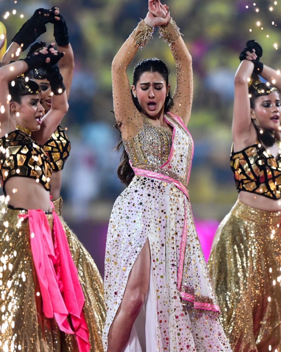 Sara Ali Khan Sets IPL 2025 Stage Ablaze With Her Spectacular Moves