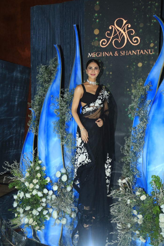 Vaani Kapoor  grace at Seema Singh's daughter Meghna's Sangeet Ceremony which held in Mumbai on 16, April 2025