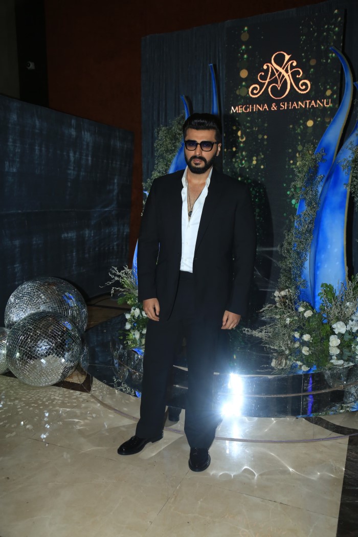 Arjun Kapoor grace at Seema Singh's daughter Meghna's Sangeet Ceremony which held in Mumbai on 16, April 2025