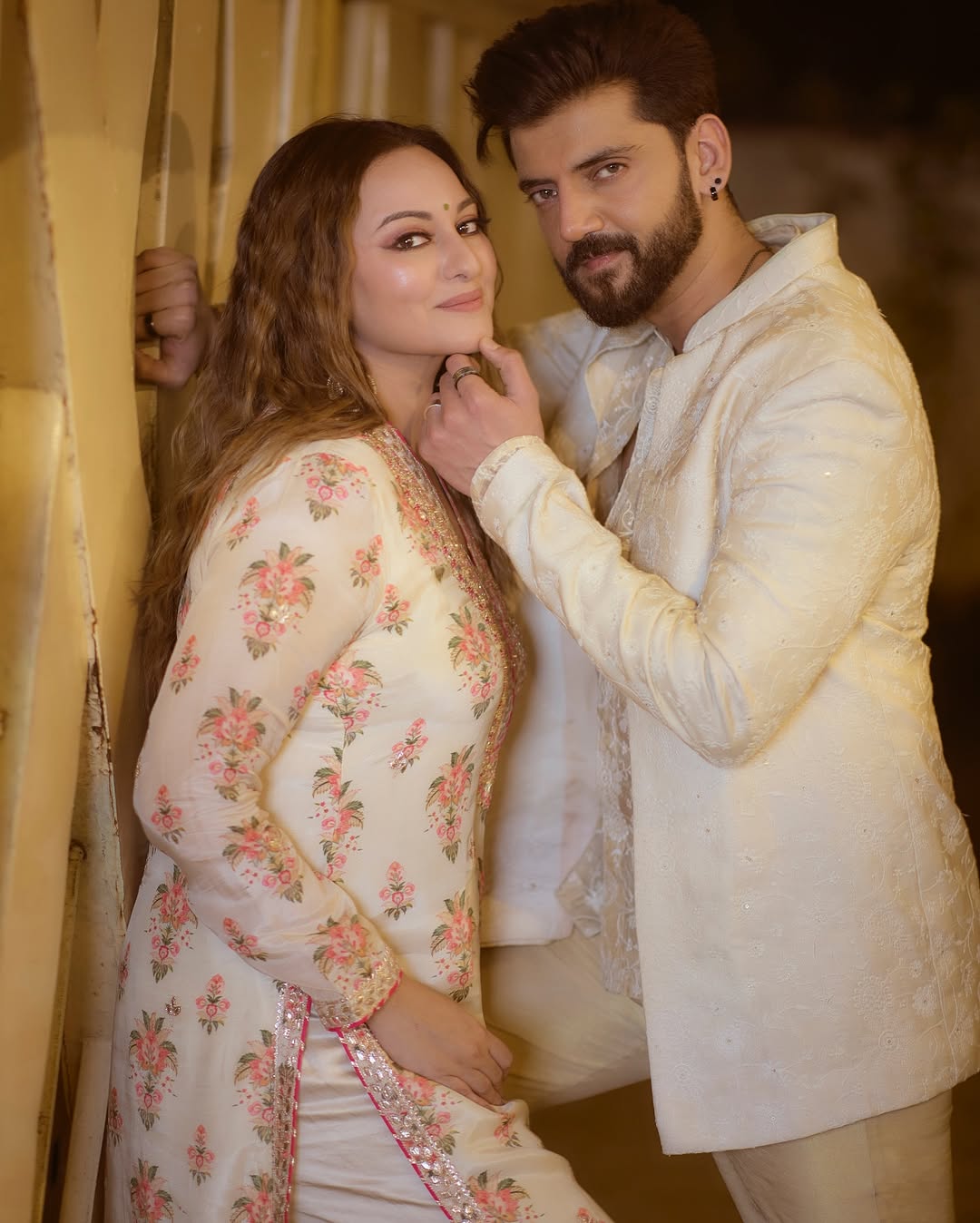 Sonakshi Sinha and Zaheer Iqbal Dazzle In Festive Eid Photoshoot