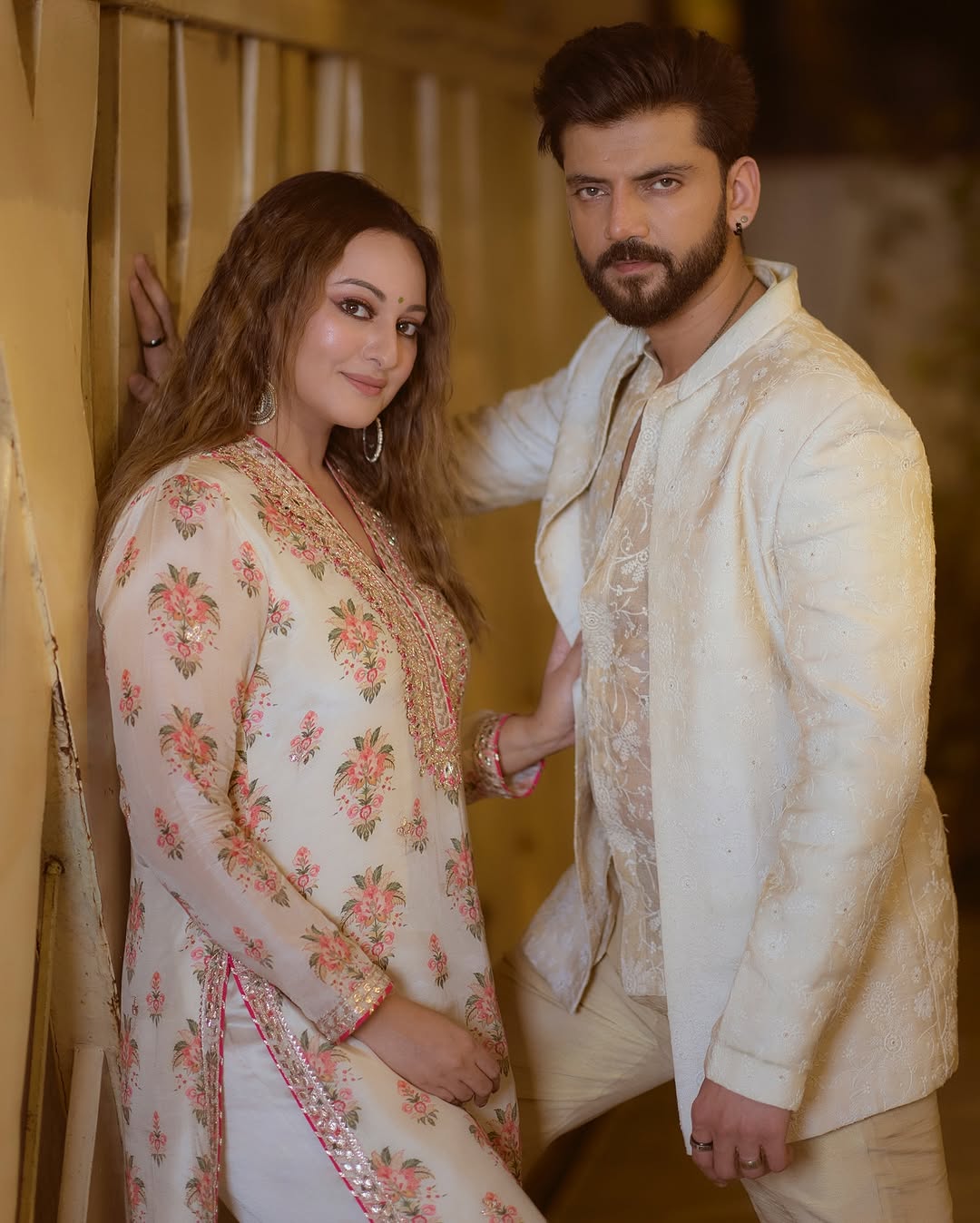 Sonakshi Sinha and Zaheer Iqbal Dazzle In Festive Eid Photoshoot