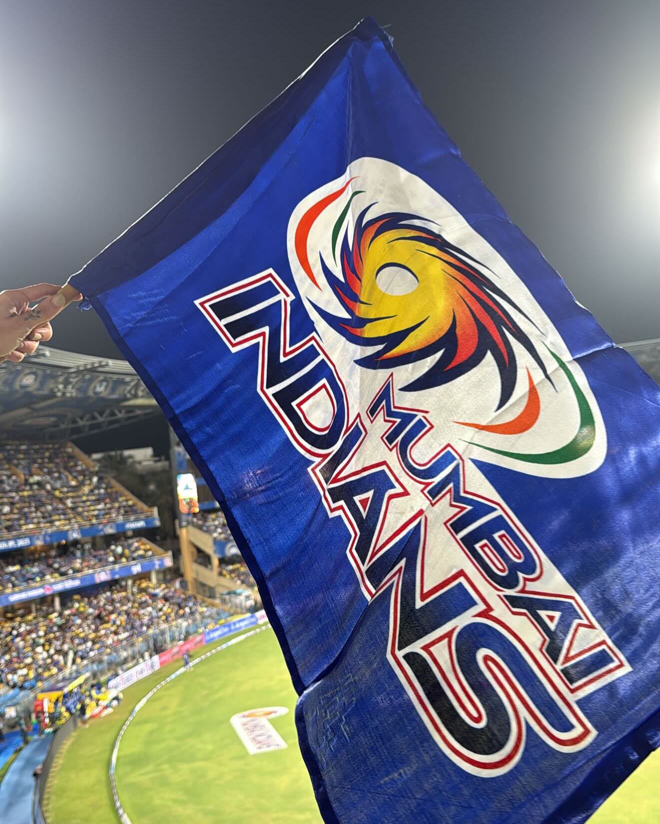 Sonal Chauhan Waves The Flag For Mumbai Indians At IPL Match, Creating A Nostalgic Buzz