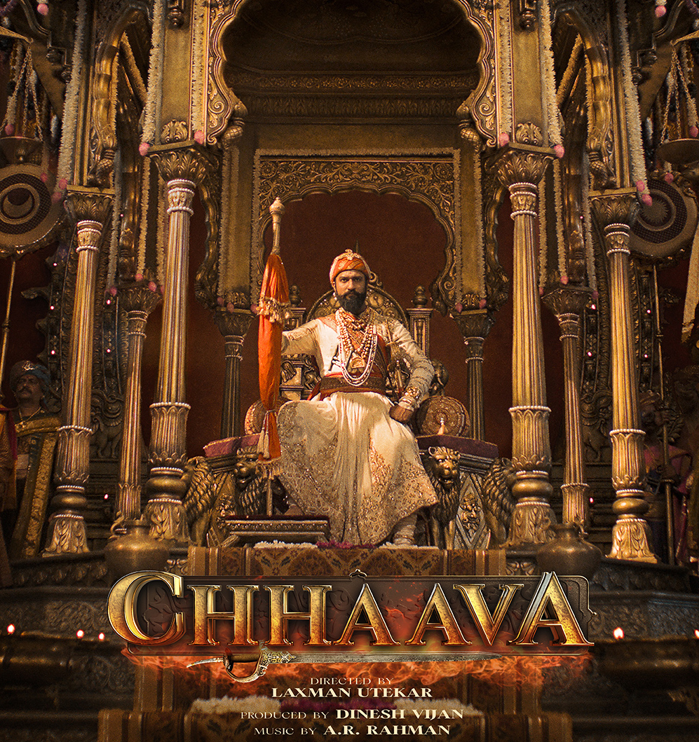 Chhava – Starring Vicky Kaushal, Chhava is a historical epic based on the life of Chhatrapati Sambhaji Maharaj. The film showcases his bravery, leadership, and struggles against the Mughal Empire.
