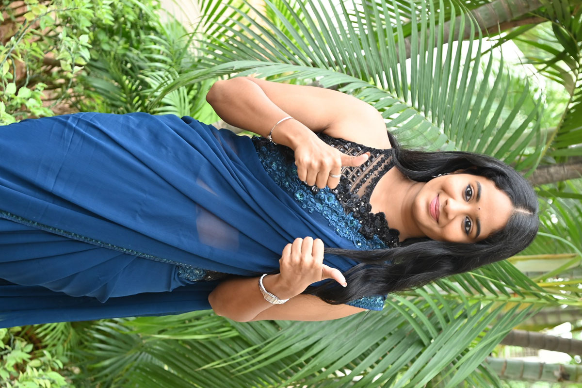 Brigida radiates joy and confident charm