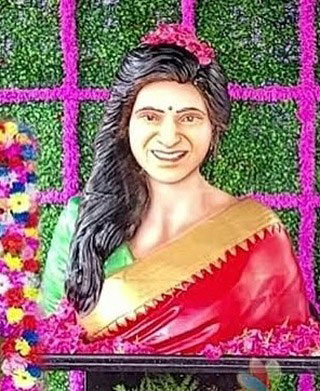Fan Builds Temple for Samantha Ruth Prabhu On her 38th Birthday In Andhra Pradesh