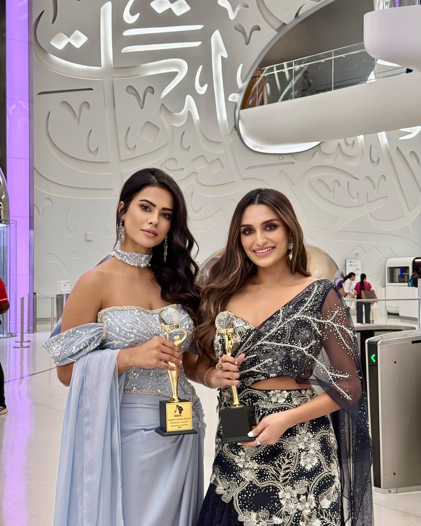 Kannada Actress Sharmila Mandre received Global Icon Media Award