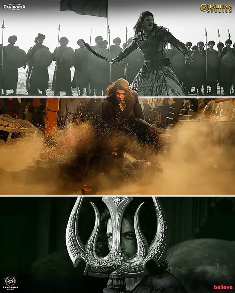 A powerful character poster of actor Sooraj Pancholi from Kesari Veer has been unveiled