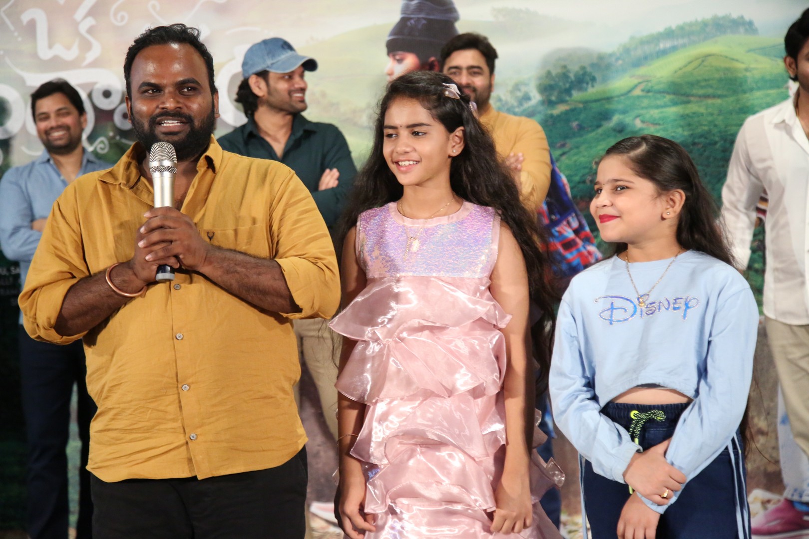 A stills from Oka Brundavanam movie press meet