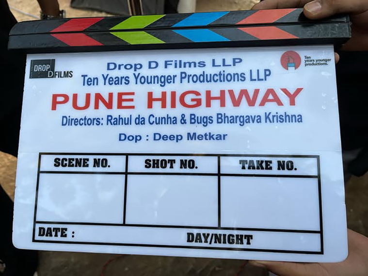 Filming for Pune Highway has officially begun with the first clap shot