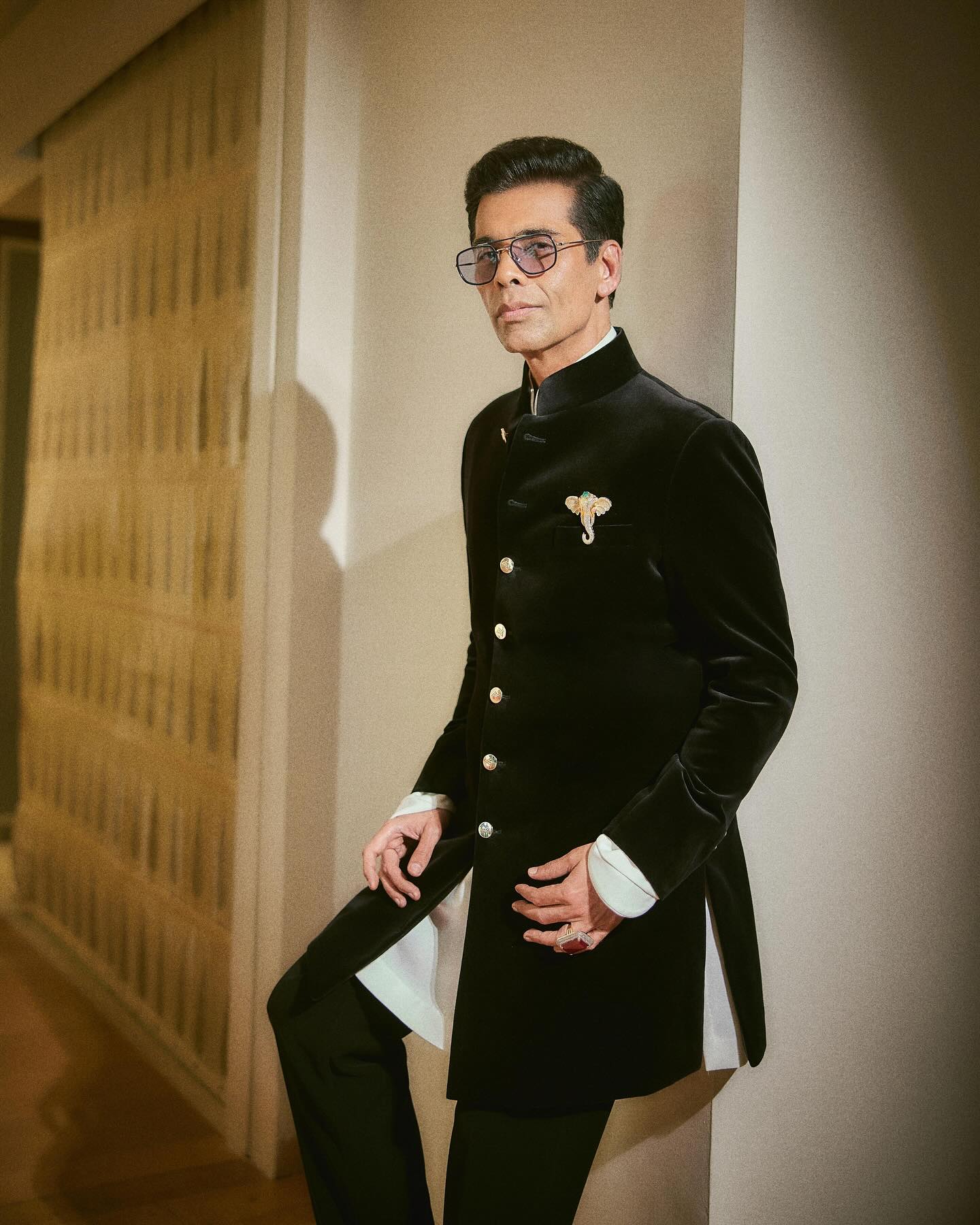 Karan Johar’s Secret Trip: Karan Johar had to make up a fake trip to Manchester to attend the wedding. He kept his plans secret from his mother, ensuring no information leaked about the highly guarded event.