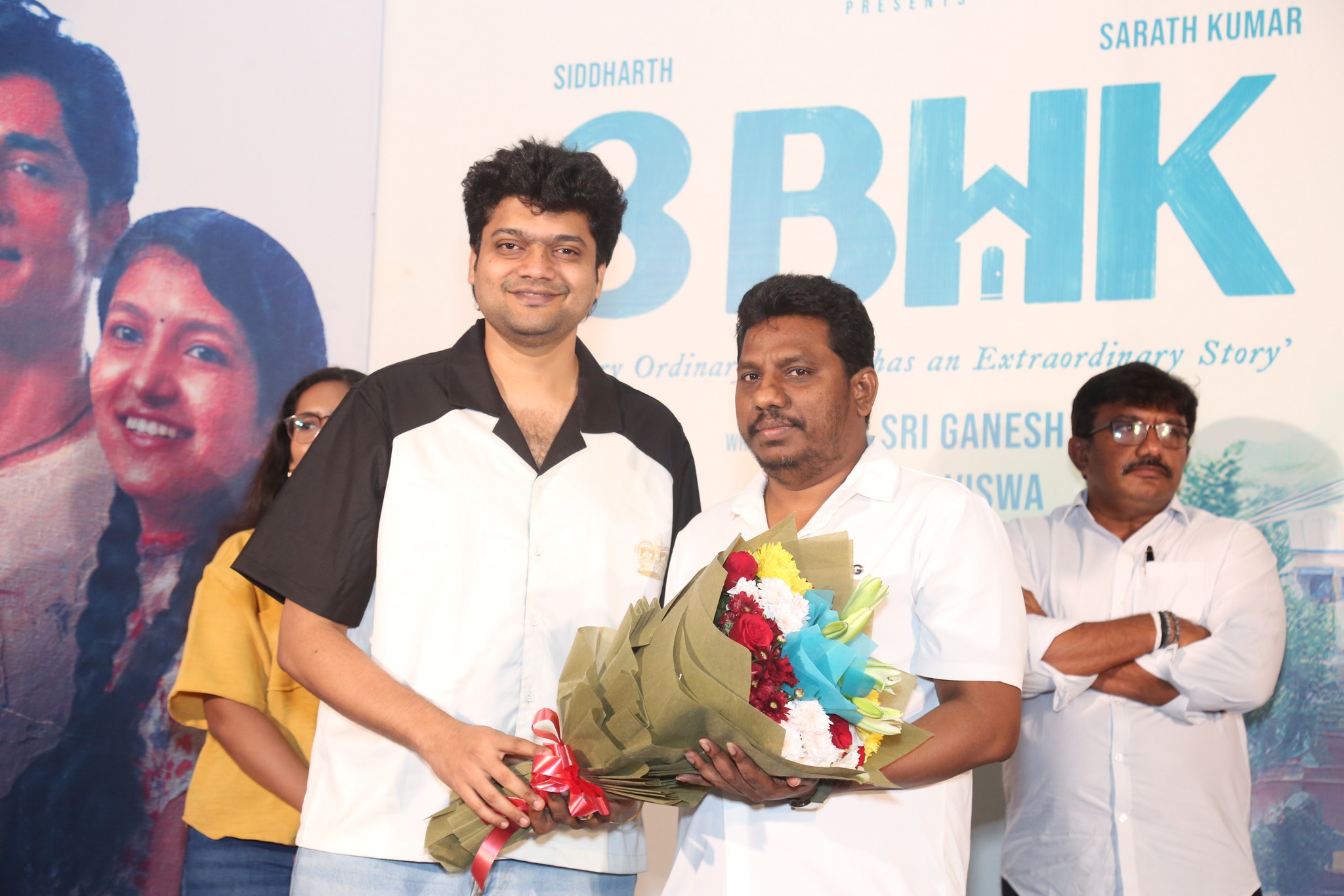 Several candid moments were captured as the team laughed and exchanged stories from the shoot