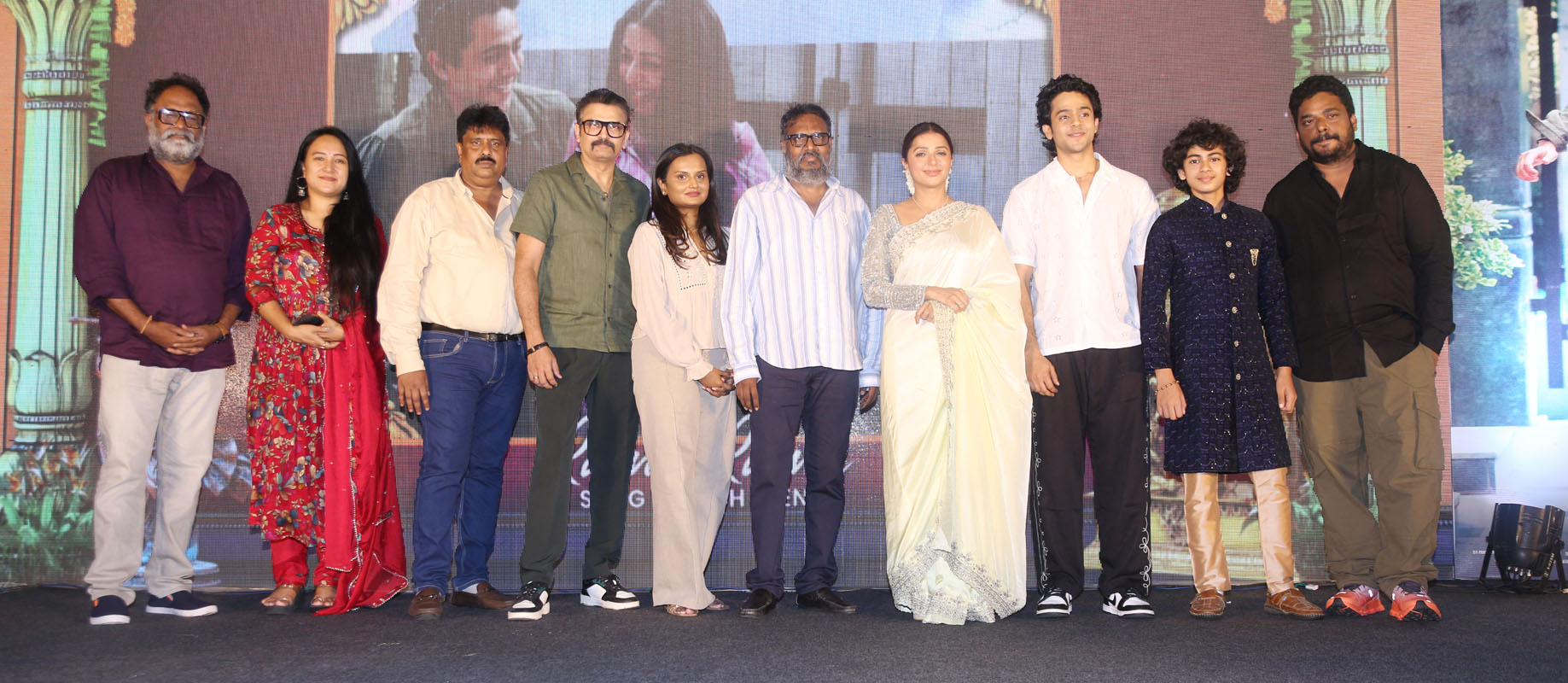 The entire cast and crew of Euphoria took the stage during the media interaction, expressing their excitement about the film and sharing behind-the-scenes stories