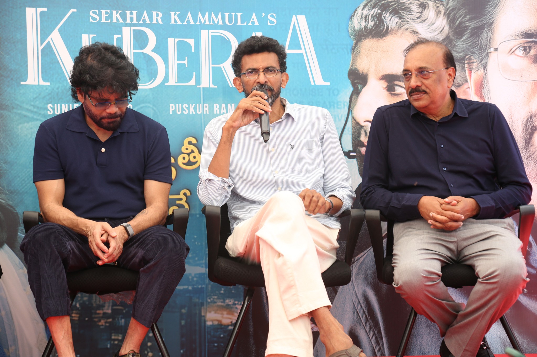 Speaking at the success meet, director Sekhar Kammula expressed heartfelt gratitude to the cast, crew, and audiences. He credited the film’s emotional depth and team synergy for its widespread acclaim