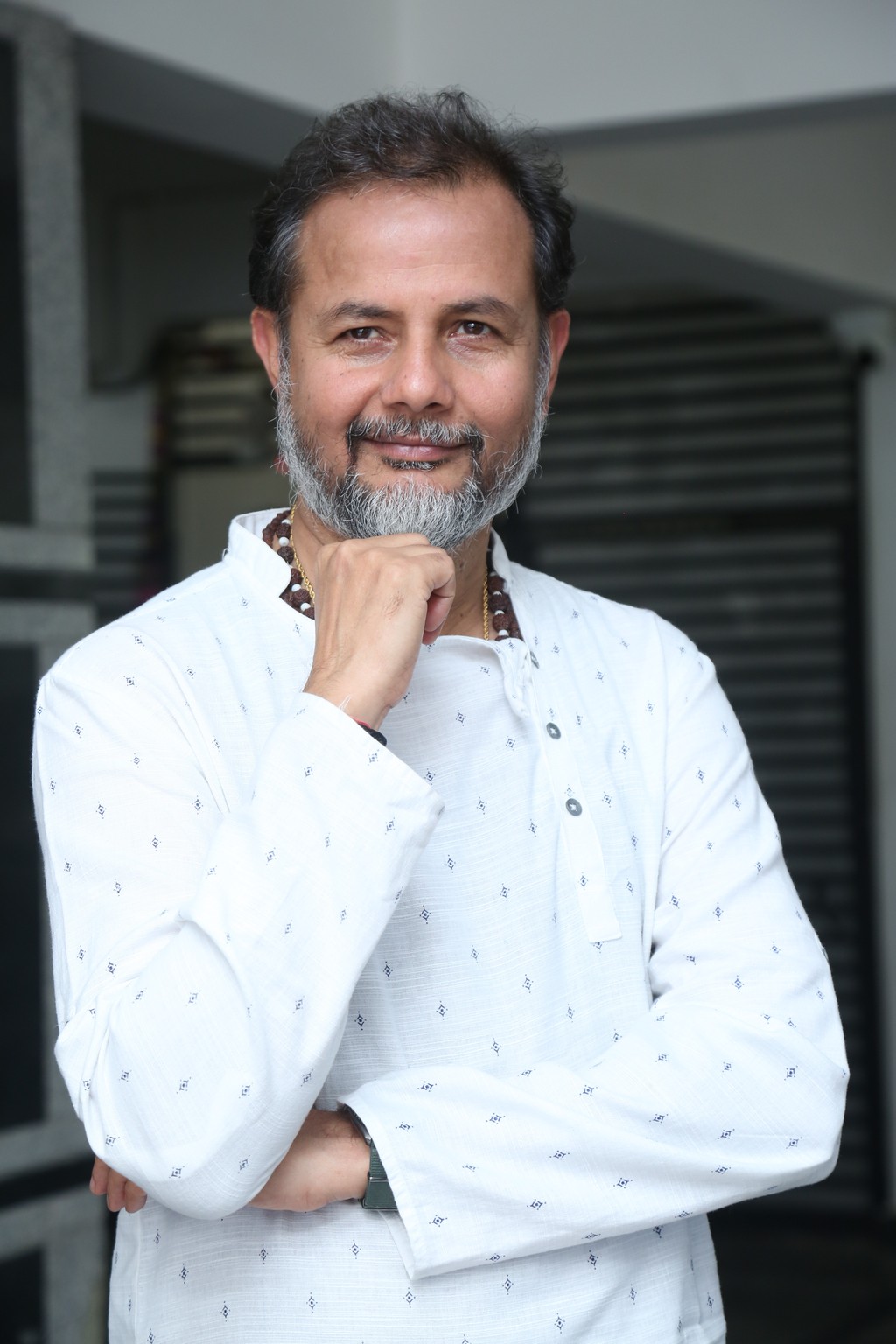 Mukesh Kumar Singh makes white the new power move–refined, confident, and subtly stealing the spotlight