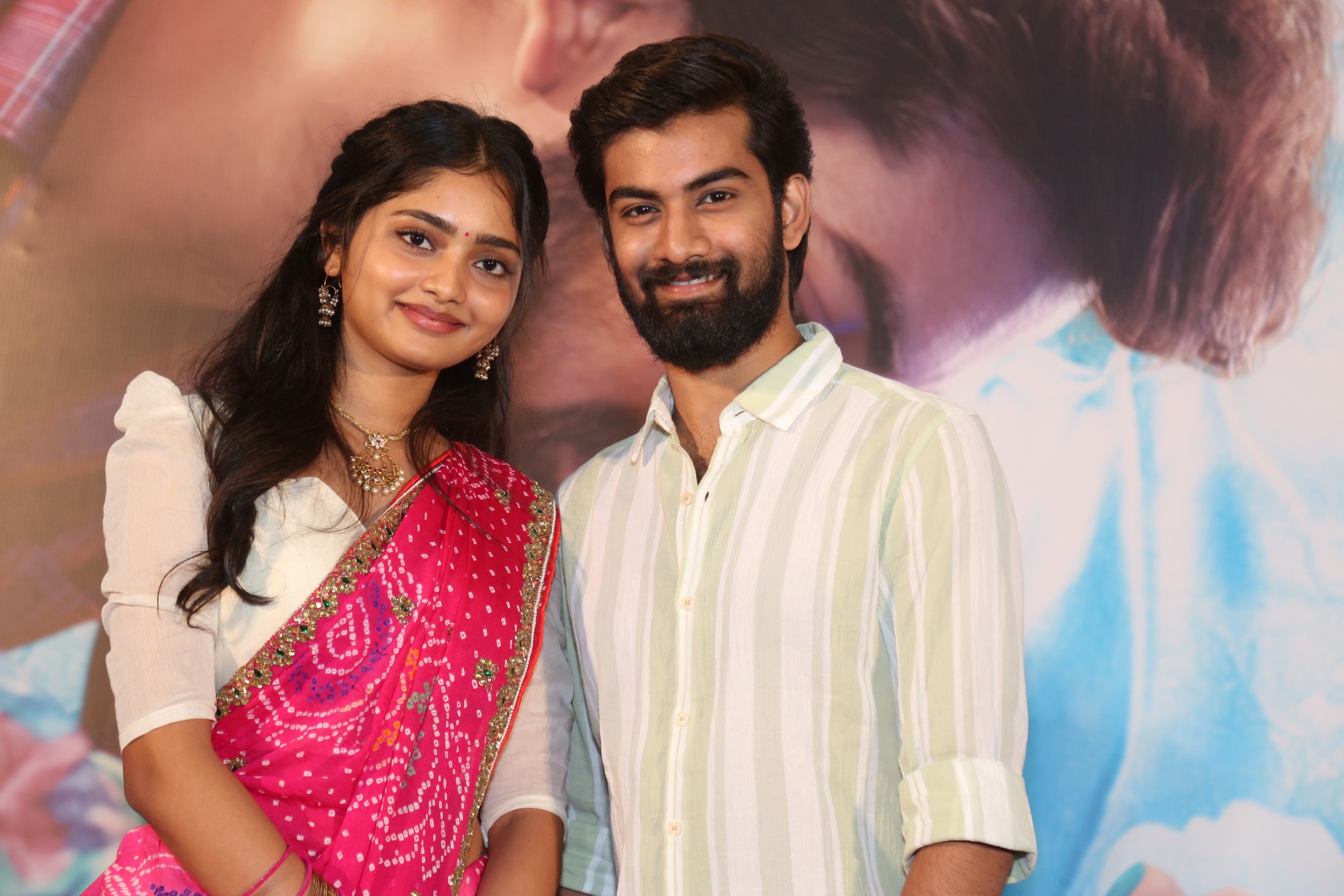 Sathvik & Preeti serving fresh chemistry before the film even drops