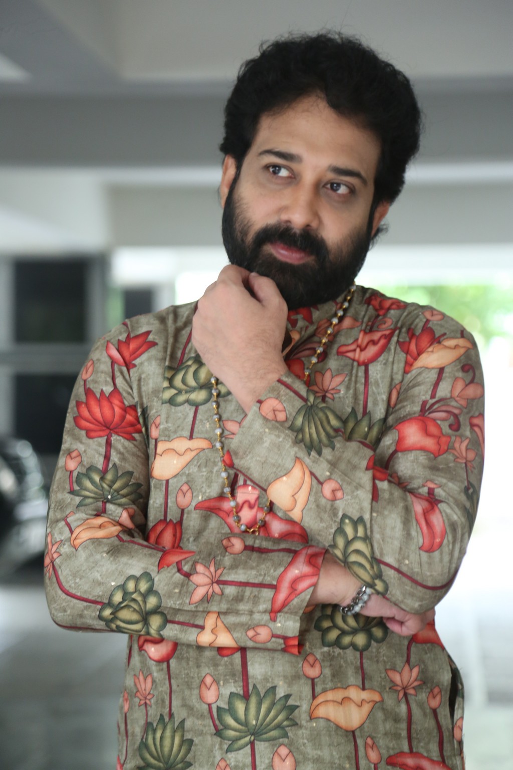 Bold prints, bigger confidence–Siva Balaji redefines ‘floral chic’ with style that pops and personality that shines