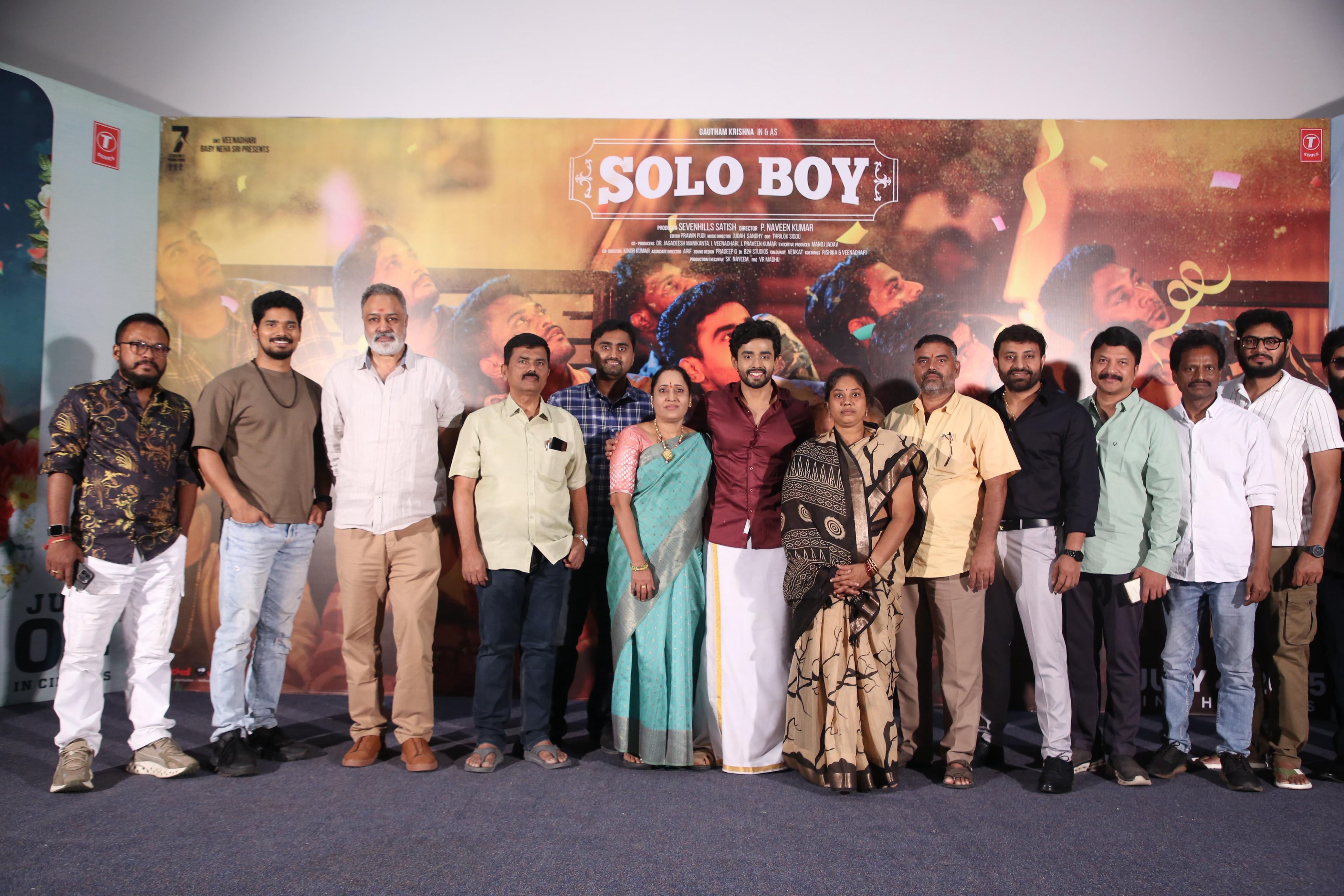 Gautam Krishna shared that Solo Boy is not just a story of youth, but also of responsibility and inner strength—qualities that heroes like Murali Nayak truly represent
