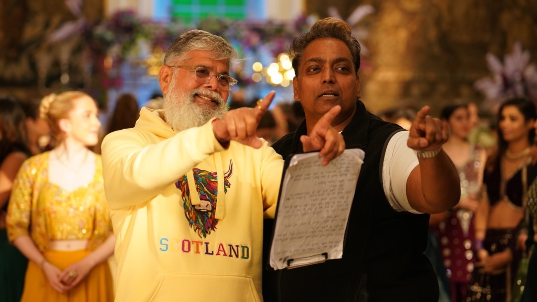 Director Vijay Kumar Arora and choreographer Ganesh Acharya are spotted deep in discussion, planning the choreography for an upcoming song sequence