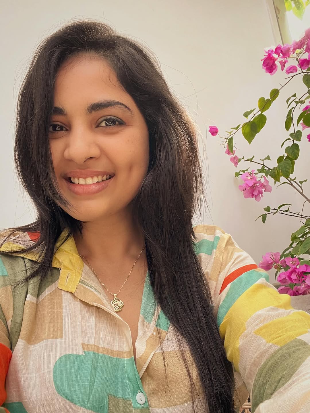 Srushti Dange radiates effortless charm in her vibrant ensemble–because when style meets sunshine, smiles are guaranteed
