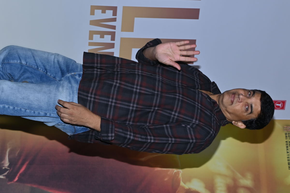 The launch concluded with a photo-op and group pictures, capturing the vibrant mood and unity of the team behind Thammudu