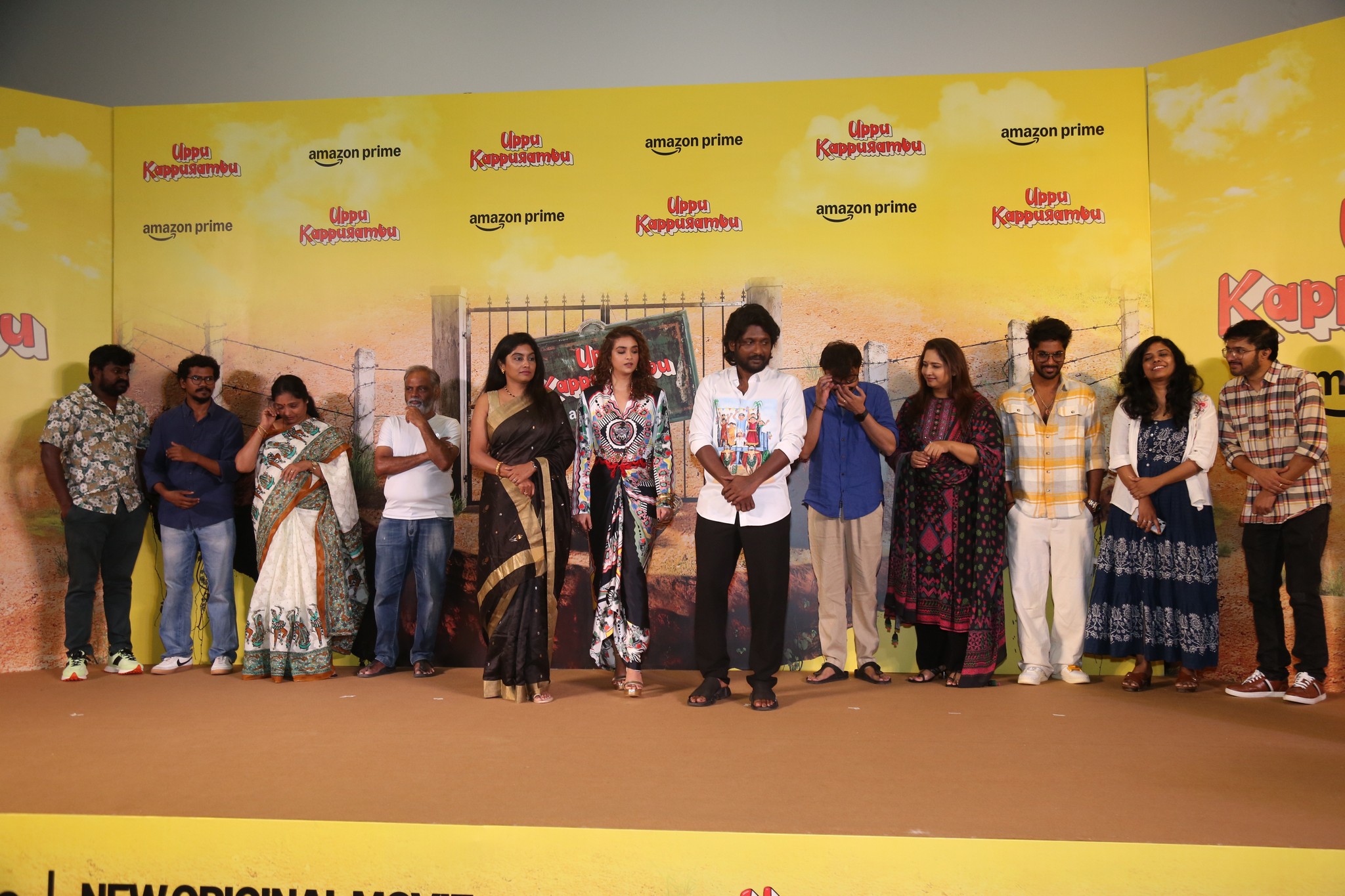 The cast and crew took center stage during the trailer launch, sharing their excitement with the audience