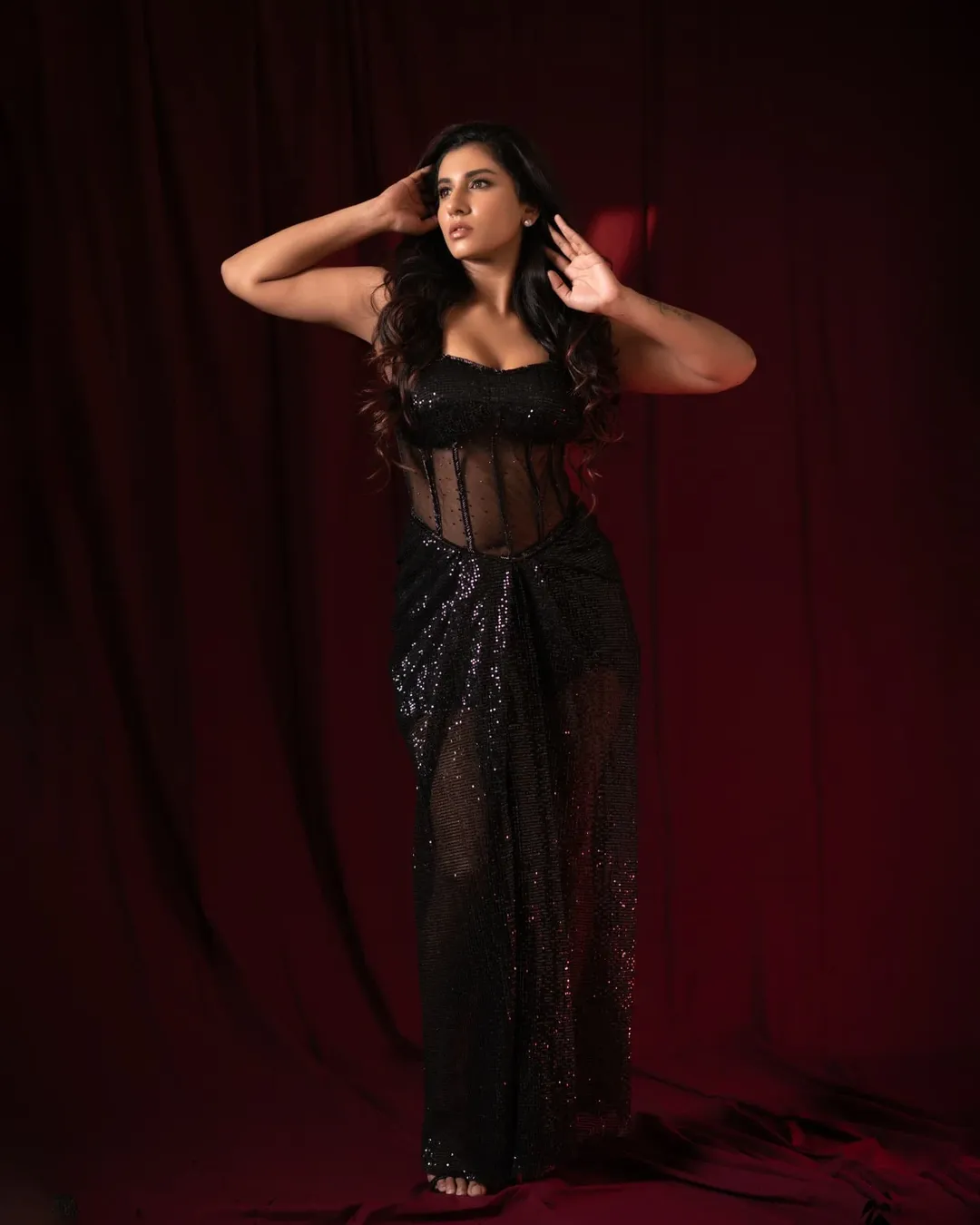 Vishnupriyaa in black: slaying softly, dazzling loudly, and rewriting the rules of chic rebellion