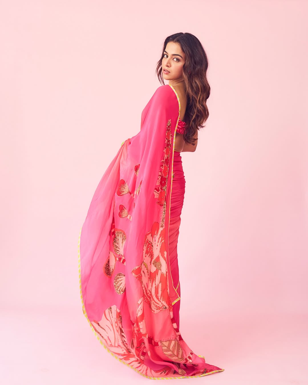 Wamiqa Gabbi stuns in pink, blending timeless elegance with a playful touch–turning tradition into a style celebration