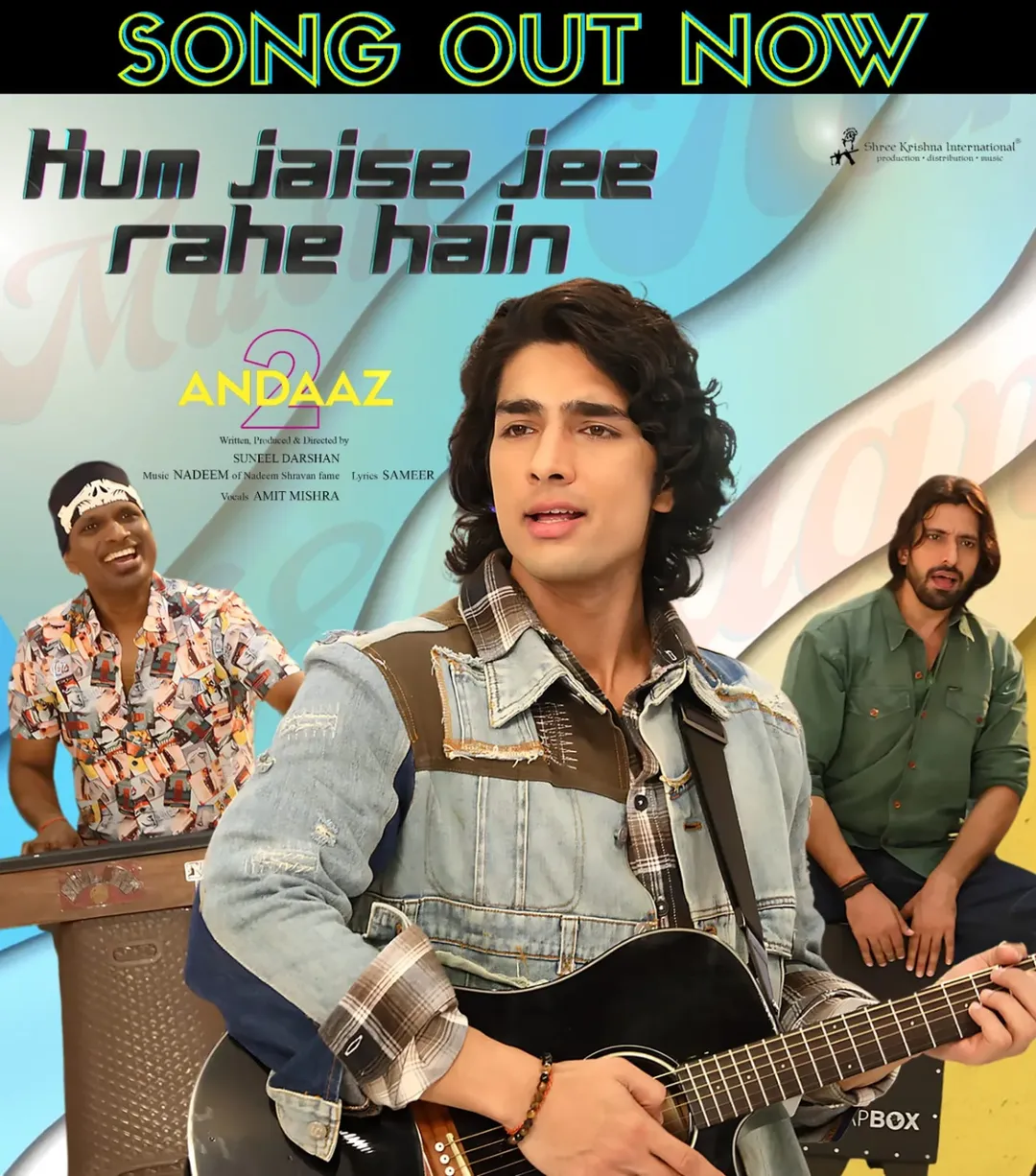 The first track ‘Hum Jaise Jee Rahe Hain’ from Andaaz 2 is now out–tune in for a melodious treat.