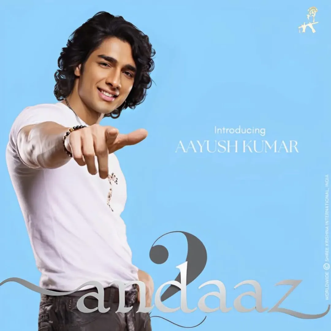 Introducing Aayush Kumar in Andaaz 2–making his mark in a leading role.
