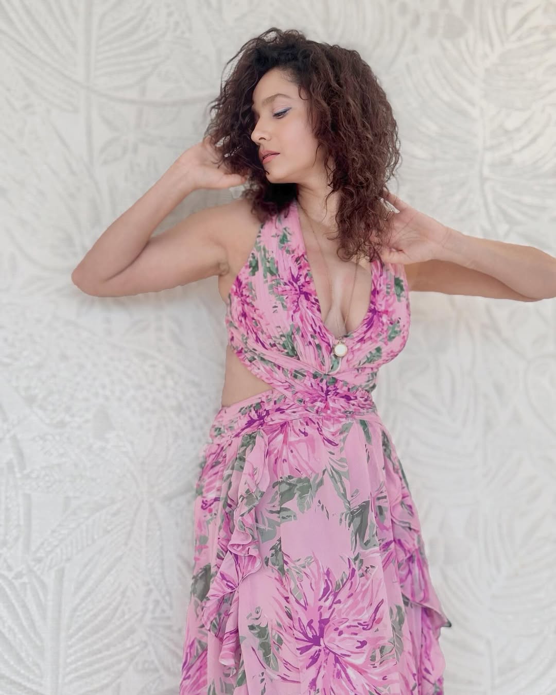Ankita Lokhande effortlessly blends floral finesse with a touch of playful elegance–proof that style and humor bloom best when you’re confident in your own skin!