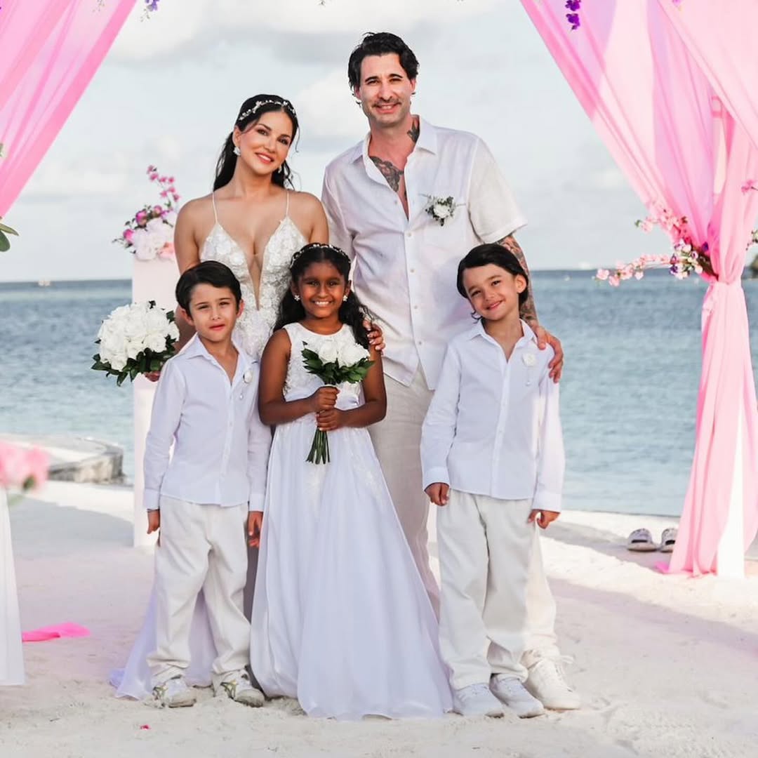Sunny Leone & Daniel Weber: A Beautiful Blended Family