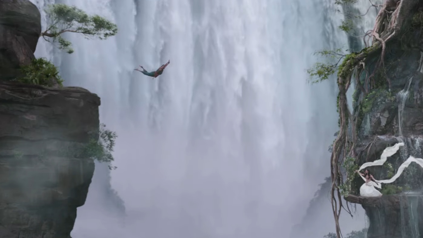 Remember that jaw-dropping waterfall scene