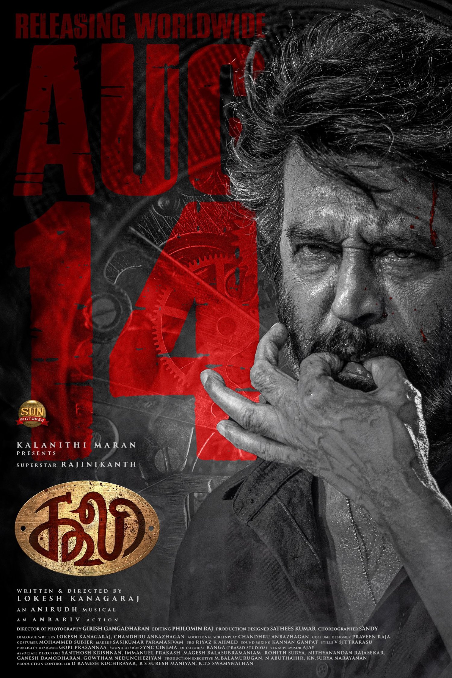 Coolie is slated for a grand release on 14th August 2025.