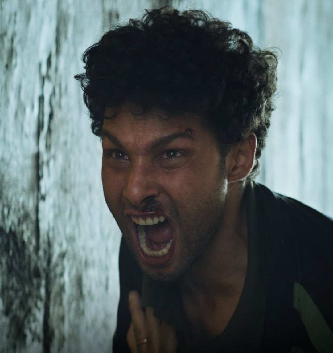 A powerful frame featuring Siddhant Chaturvedi from the upcoming Dhadak 2.