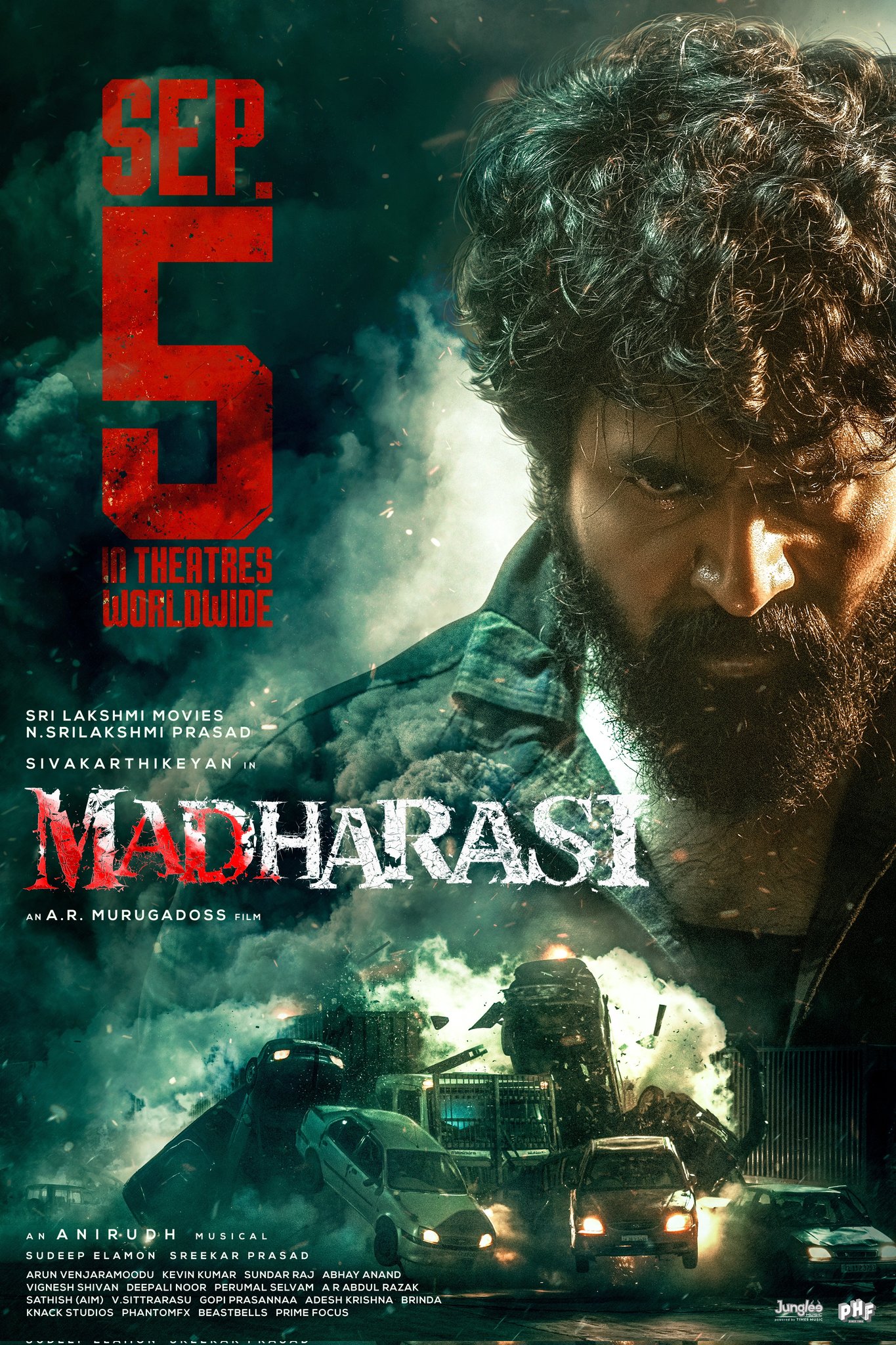Madharasi is set for a grand theatrical release worldwide on 5th September 2025.