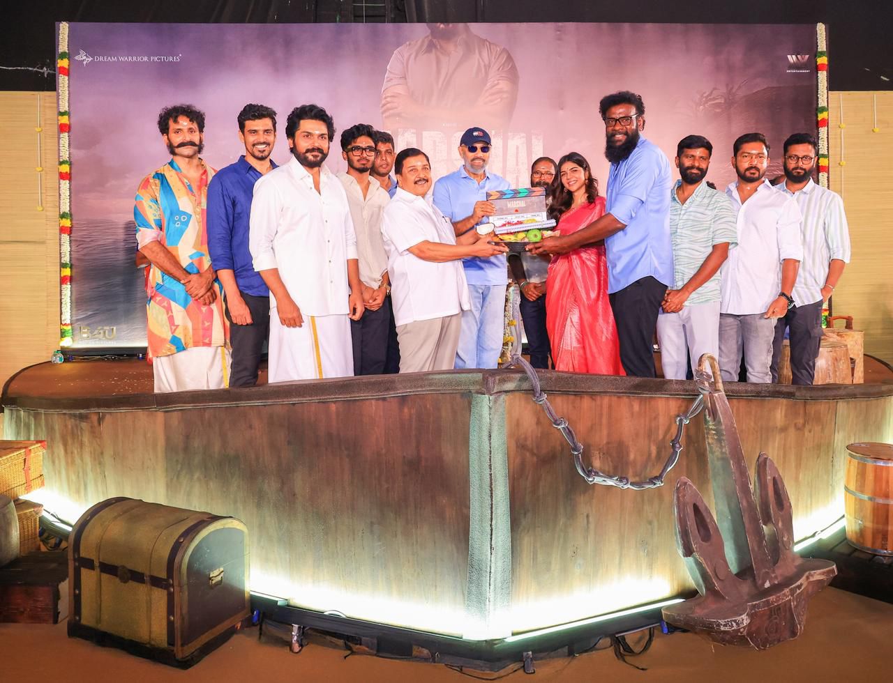 Title of Karthi’s film Marshal revealed at an official ceremony