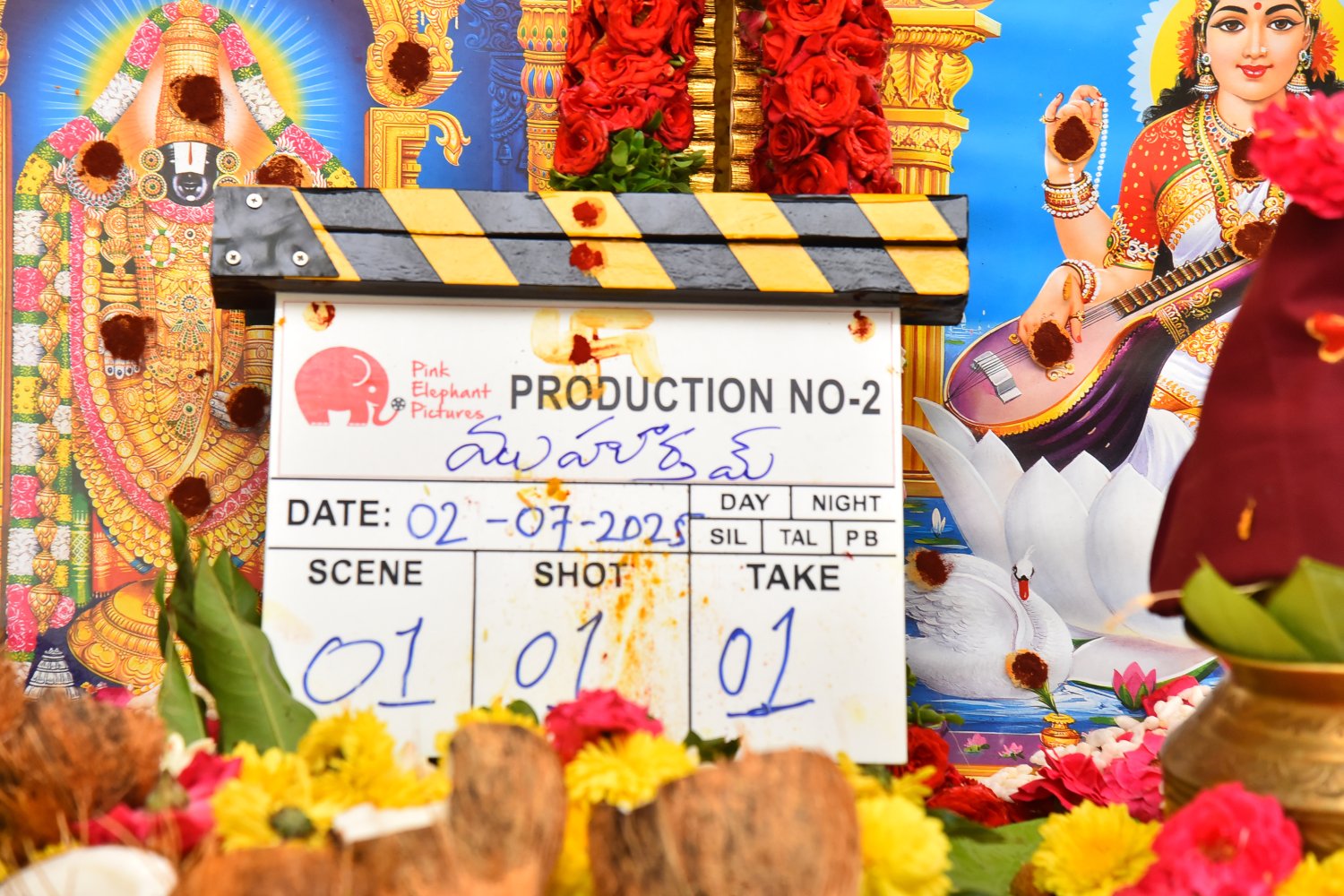 The film is launched under the esteemed Pink Elephant Pictures banner