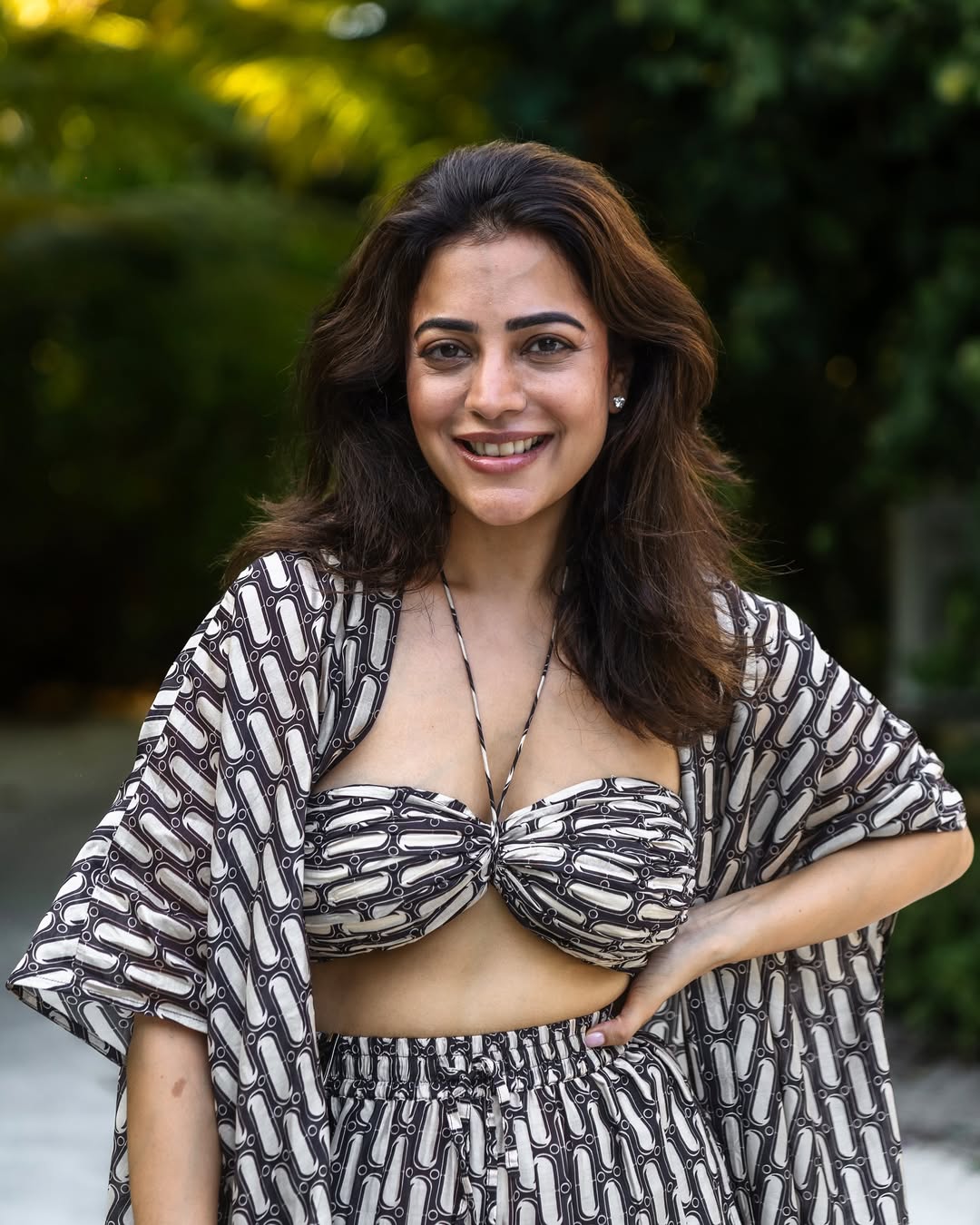 Nisha Aggarwal’s beachwear is so chic, she’s practically turning the shoreline into a couture catwalk–who needs Paris when you’ve got this much panache